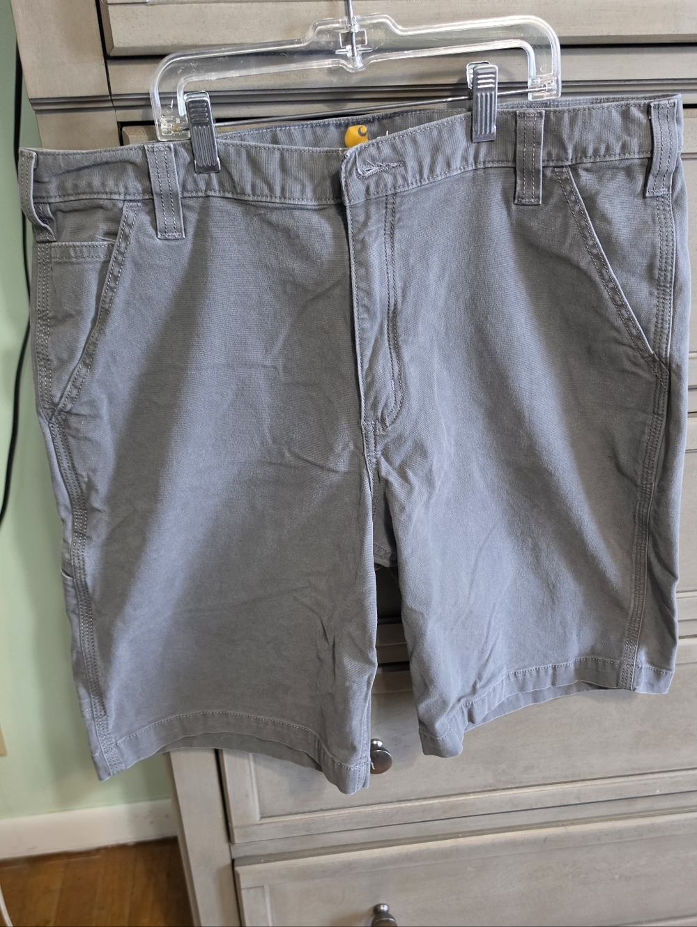 Men's Carhartt Gray Casual Cotton Shorts